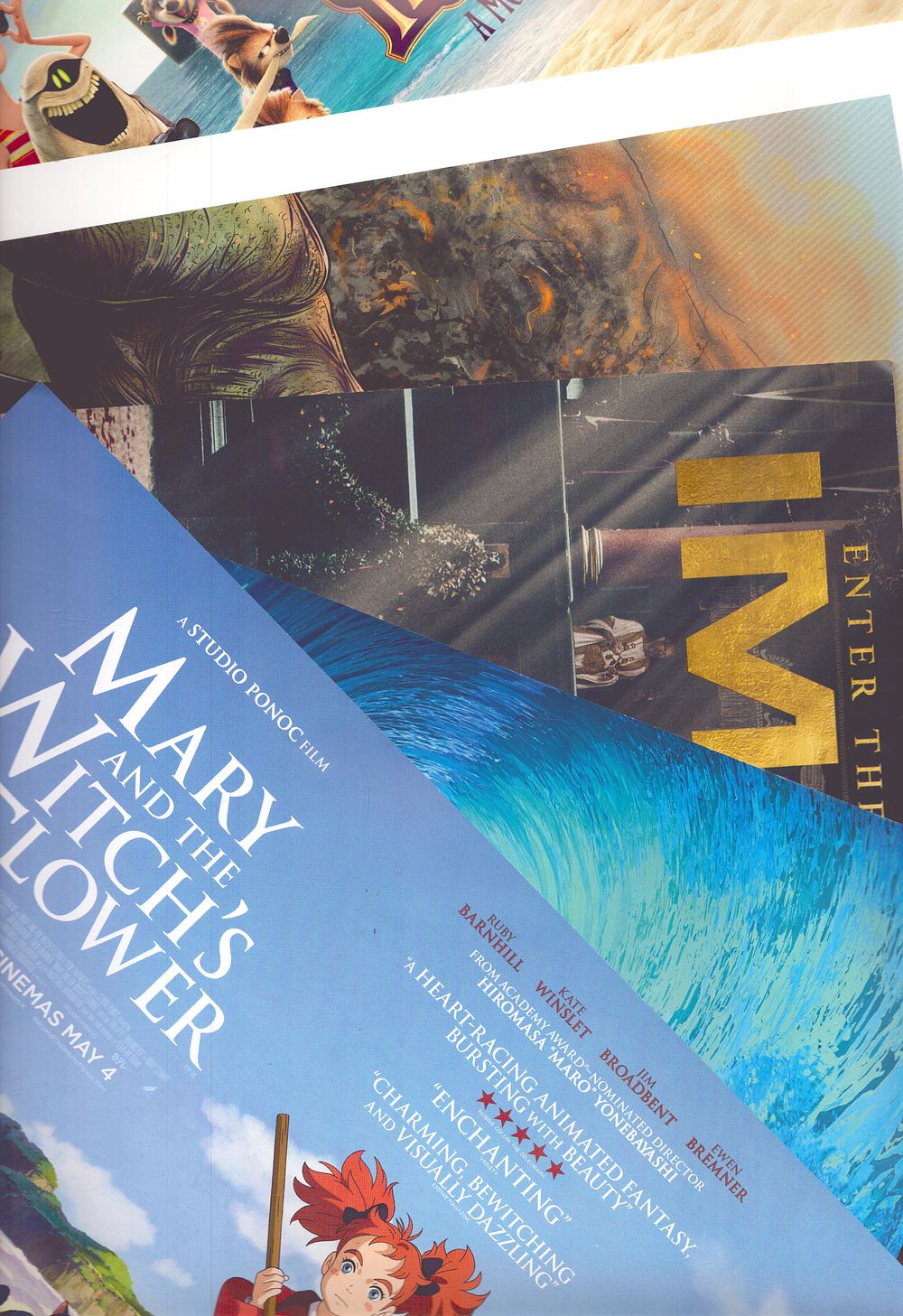 Lot 464: Entertainment Poster Collection. Jurassic World Fallen Kingdom, Gladiator...