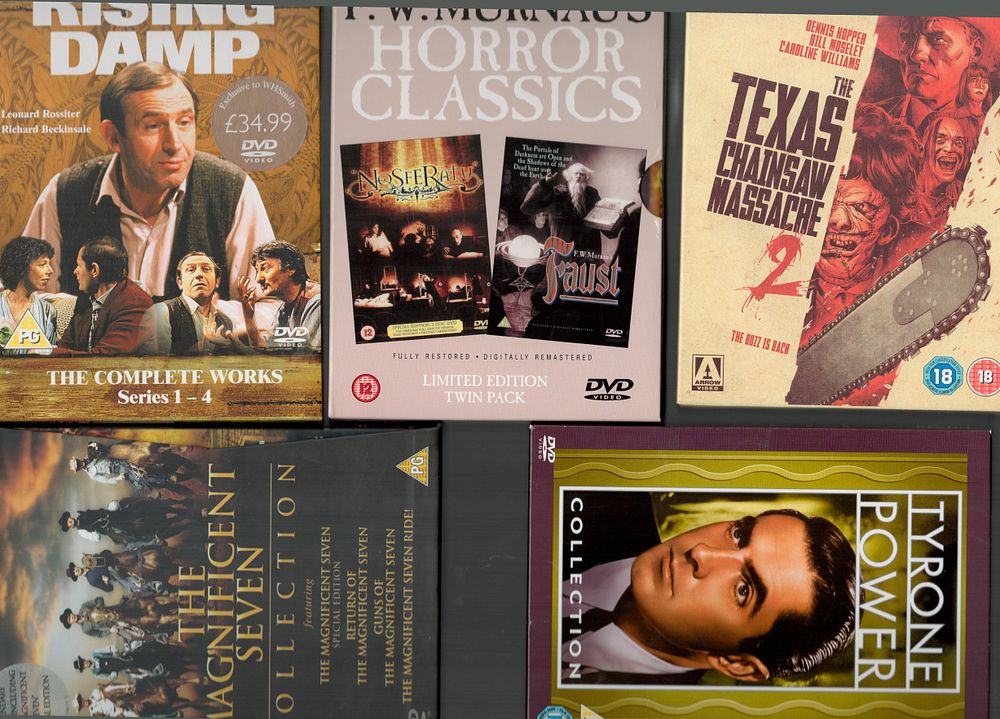 Lot 490: Entertainment DVD collection. The Texas Chainsaw Massacre 2,...