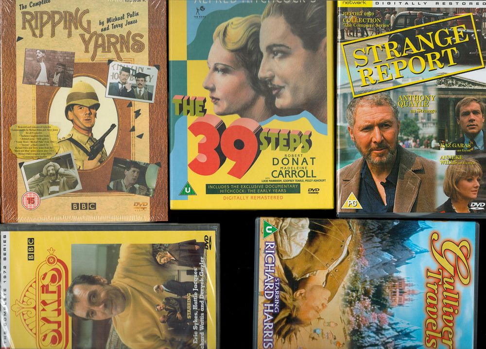 Lot 494: Entertainment DVD collection. The Complete Ripping Yarns, Strange...