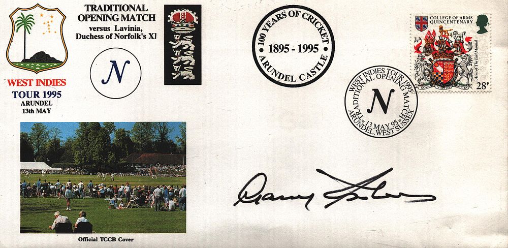 Lot 555: Cricket Sir Gary Sobers signed Traditional Opening Match...