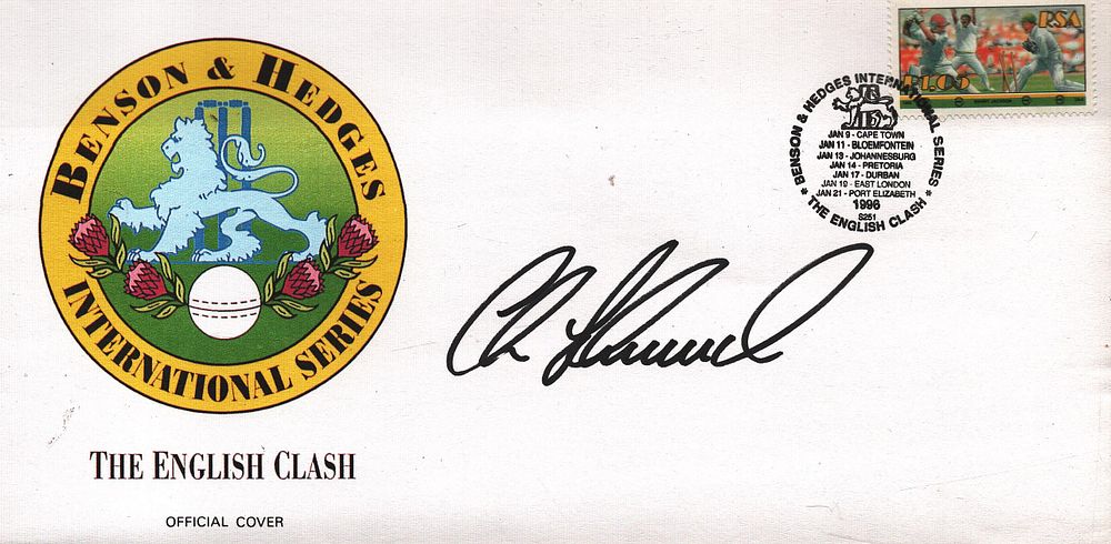 Lot 560: Cricket Chris Silverwood signed Benson and Hedges International...