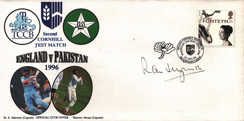Lot 565: Cricket Ray Illingworth signed Second Cornhill Test Match...
