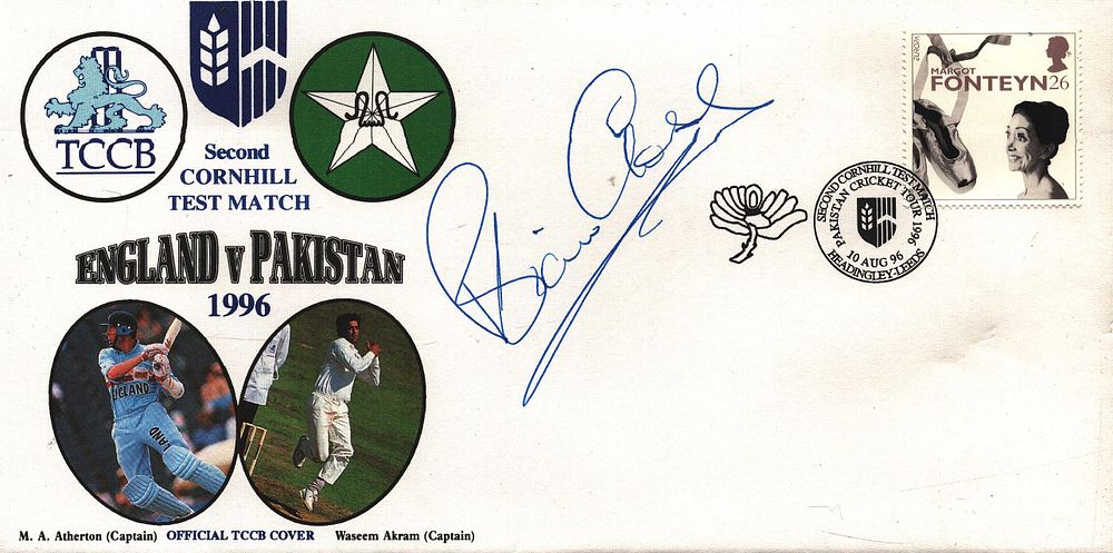Lot 566: Cricket Brian Close signed Second Cornhill Test Match...