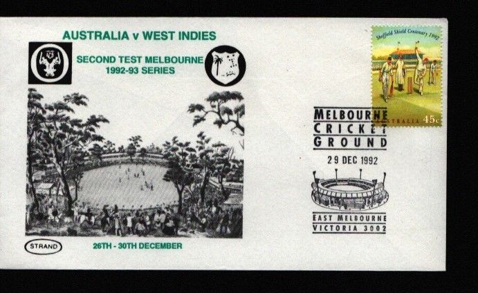 Lot 623: Cricket Australia v West Indies Second Test Melbourne...