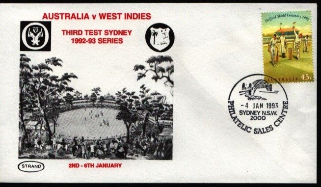 Lot 624: Cricket Australia v West Indies Third Test Sydney...