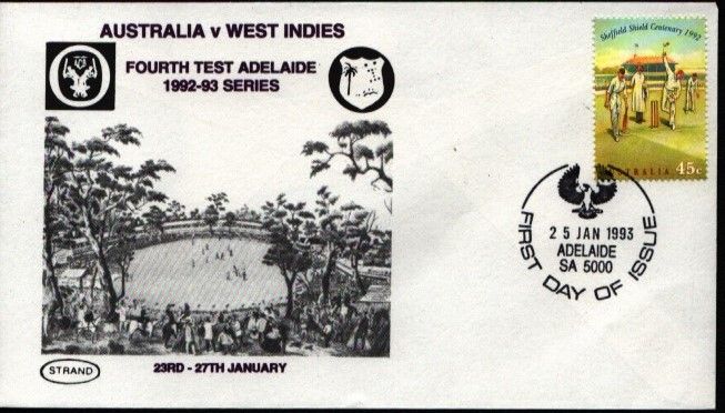Lot 625: Cricket Australia v West Indies Fourth Test Adelaide...
