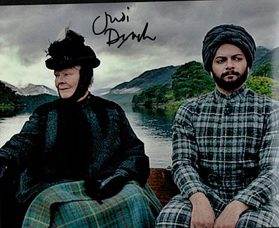 Judi Dench signed 10x8inch colour photo. Good condition. All with a Certificate of 