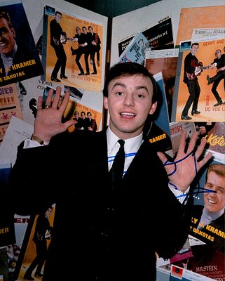 Gerry Marsden signed 10x8inch colour photo. Good condition. All with a Certificate of 