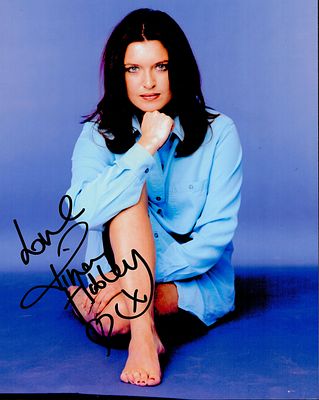 Tina Hobley signed 10x8inch colour photo. Good condition. All with a Certificate of 