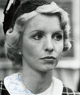 Jane Asher signed 10x8inch black and white photo. Dedicated. Good condition. All with a 