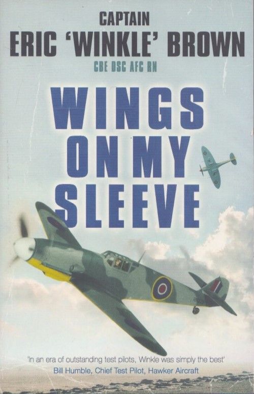 Lot 245: Wings on my Sleeve Paperback Book by Captain...