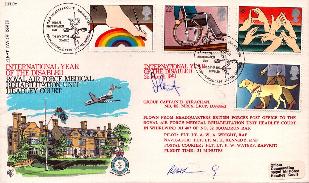 Lot 256: Group Captain D. Strachan MB, BS, MRCS, LRCP,...