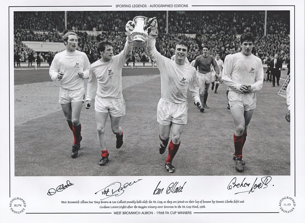 Lot 345: Dennis Clarke, Tony Brown, Ian Collard and Graham...