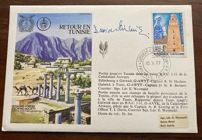 WW2 David Stirling Founder of the SAS signed RAF Escaping cover Colditz POW. Lieutenant-Colonel 