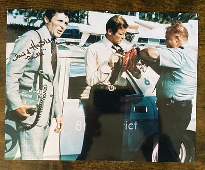 Felix Leiter David Hedison signed superb 10 x 8 inch colour photo from Live and Let Die with 