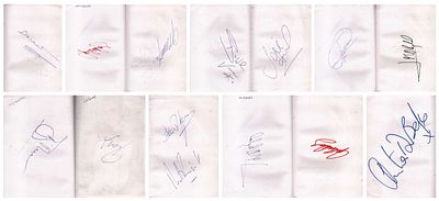 Sport/Entertainment autograph book collection includes great names such as Steve Redgrave 