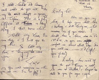 Brian Shaw 4 page ALS to Sir Frederick Ashton. Ballet dancer.