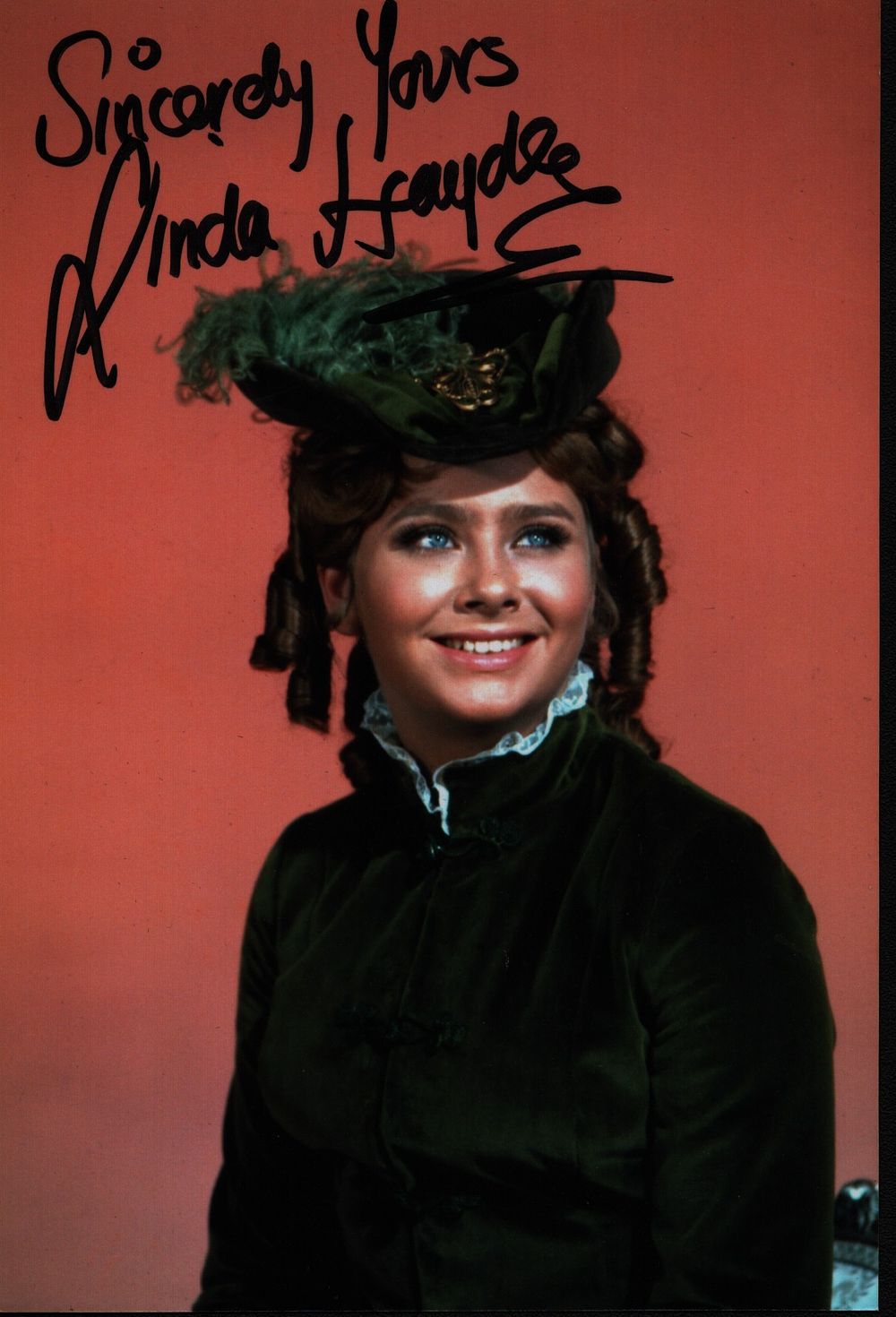 Lot 156: Linda Hayden signed 6x4inch colour photo.