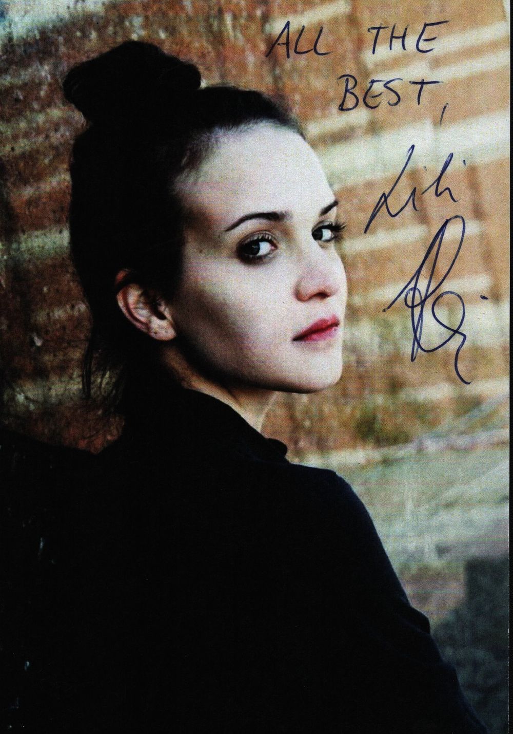Lot 161: Lili Zahavi signed 6x4inch colour photo.