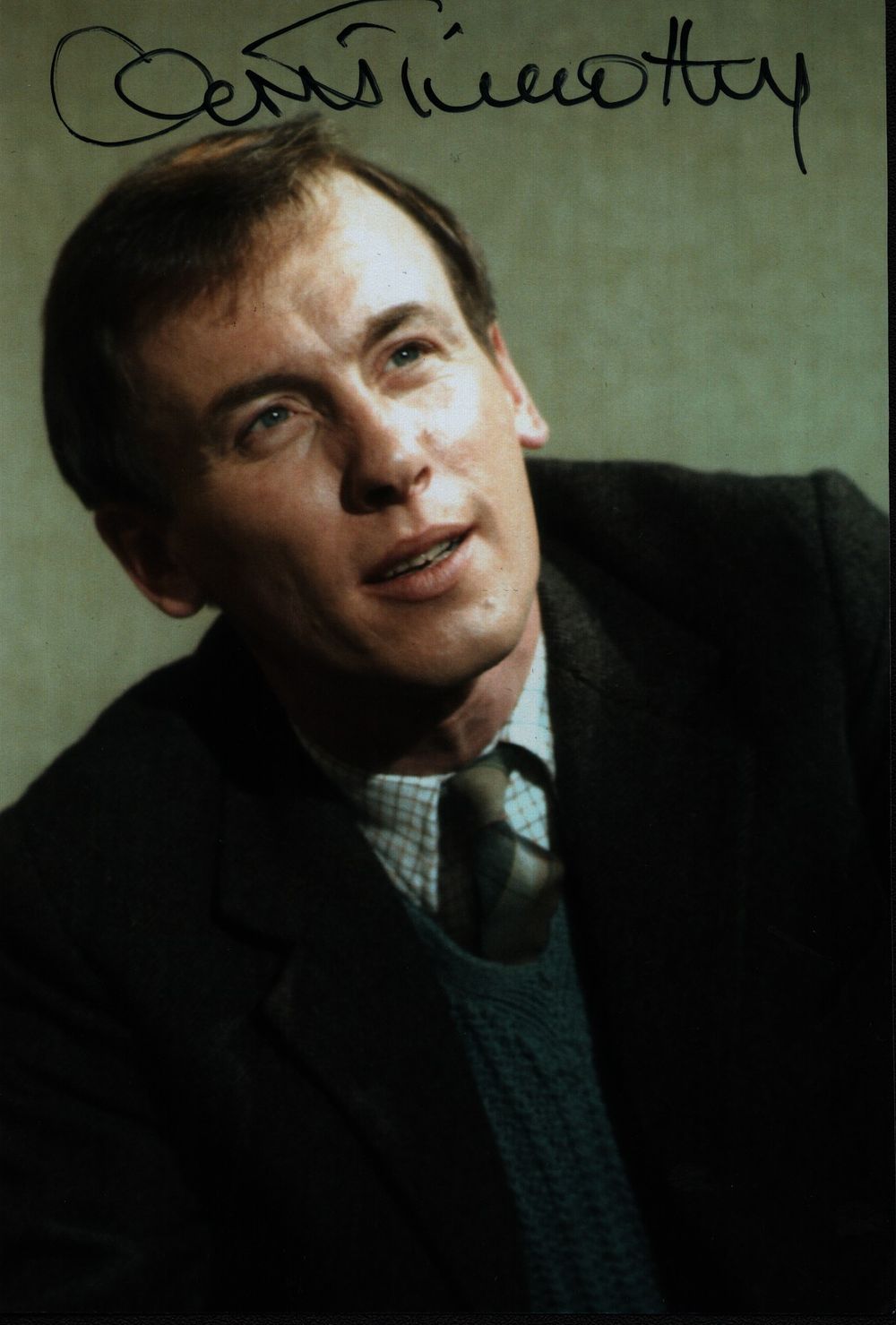 Lot 207: Christopher Timothy signed 6x4inch colour photo.