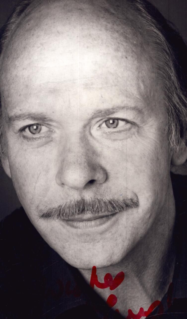 Lot 214: Brian Murphy signed 6x4inch black and white photo.