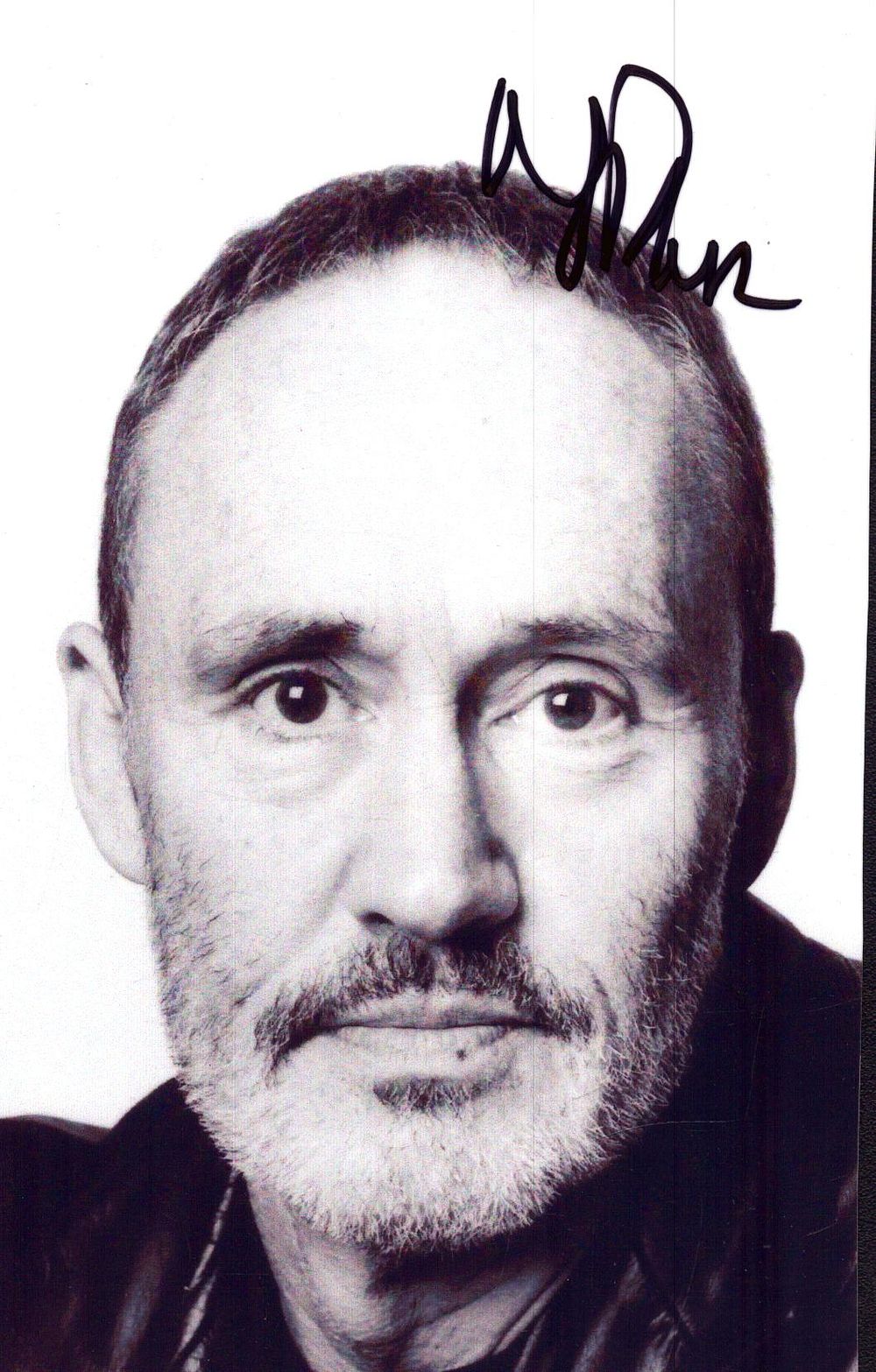 Lot 257: Nigel Planer signed 6x4inch black and white photo.