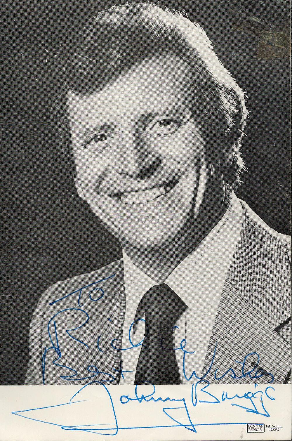 Lot 335: JOHNNY BRIGGS (1935-2021) Actor signed 1980s Coronation Street...