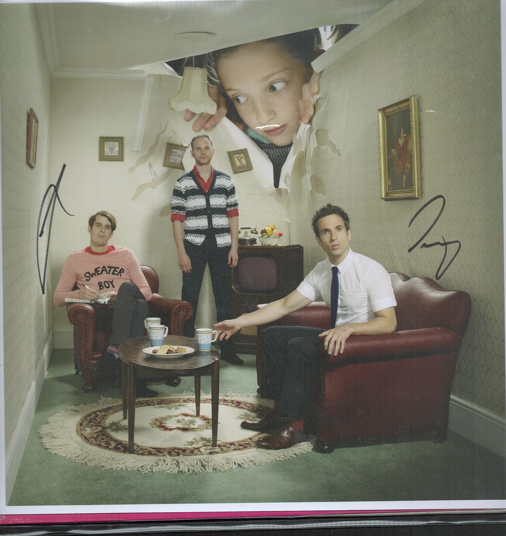 Lot 338: THE HOOSIERS signed Insert ‘The Illusion of Safety’’...