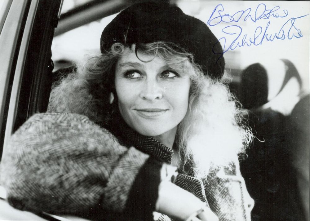 Lot 347: JULIE CHRISTIE Actress signed Photo.