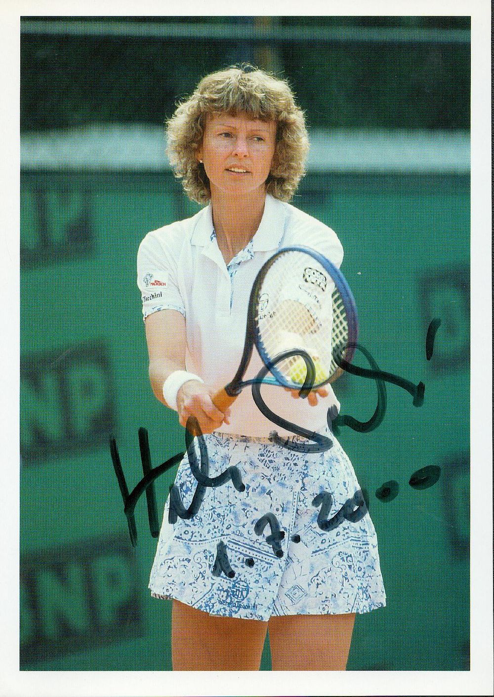 Lot 355: HELENA SUKOVA Tennis Player signed vintage Promo Photo