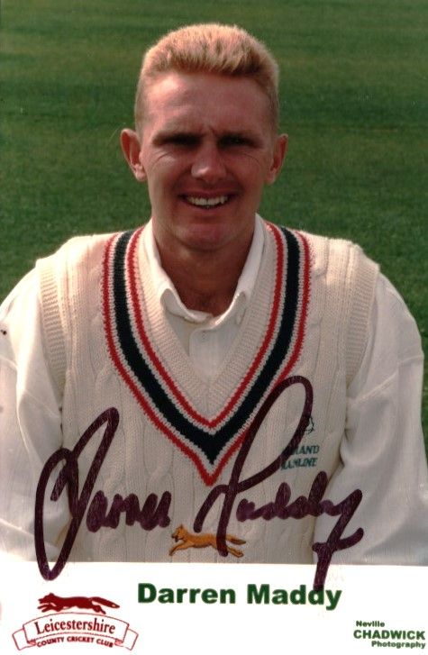 Lot 449: Darren Maddy signed 7x5inch colour promo photo.