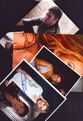 TV Film collection signed, including Patrick Flueger, Kerry Fox, Justine Fraioli , Frankee 