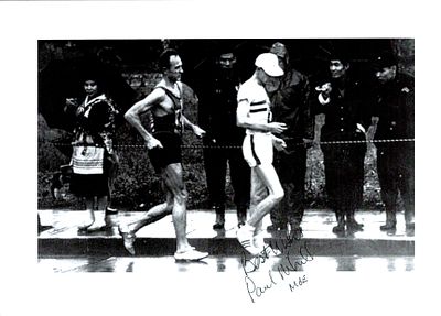 Paul Nihill MBE signed black and white printed photo A4. Good condition. All autographs come 