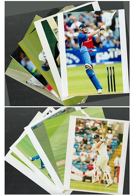 Andrew Flintoff, unsigned cricket 10x8 inch colour photo collection, over 7 in collection. May 