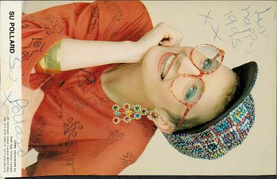 Su Pollard signed 6x4 inch appx colour photo. Good condition. All autographs come with a 
