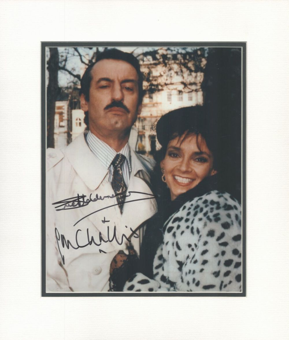 Lot 53: John Challis and Sue Holderness signed 14x12 Only...