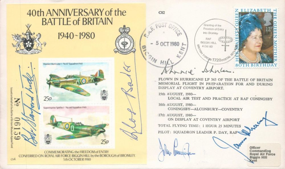 Lot 122: 40th Anniversary of the Battle of Britain 1940-1980...