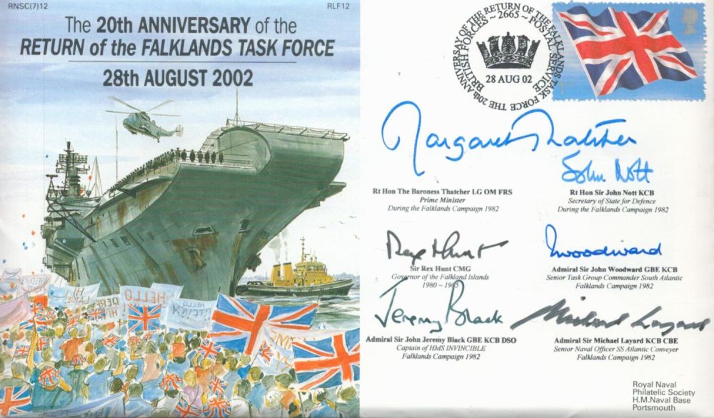Lot 126: 20th Anniversary of the Return of the Falklands...