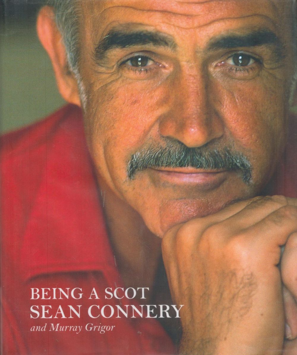 Lot 164: Sean Connery signed hardback book titled Being a...