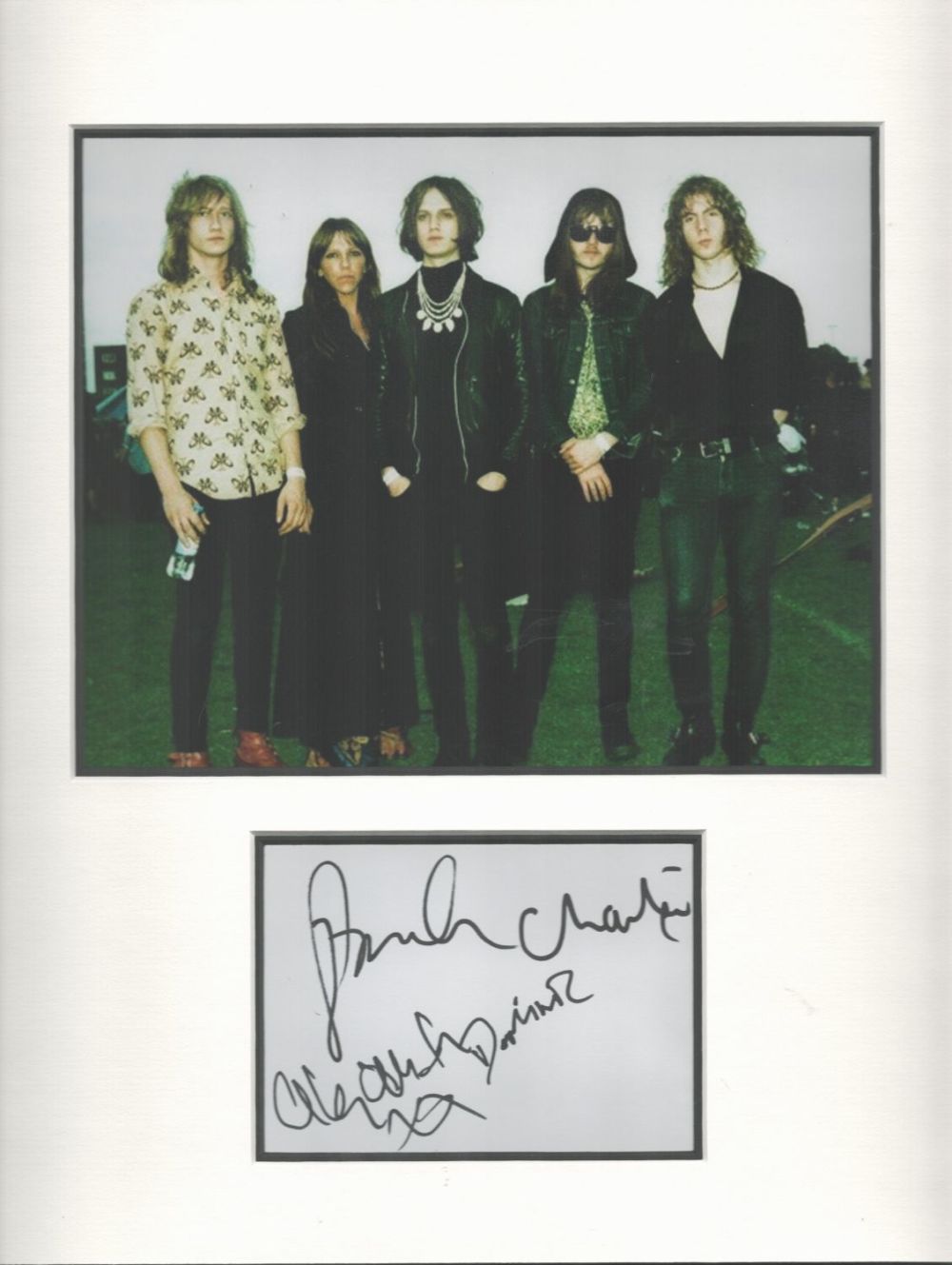 Lot 98: Toy signature piece autograph presentation. Mounted with unsigned...