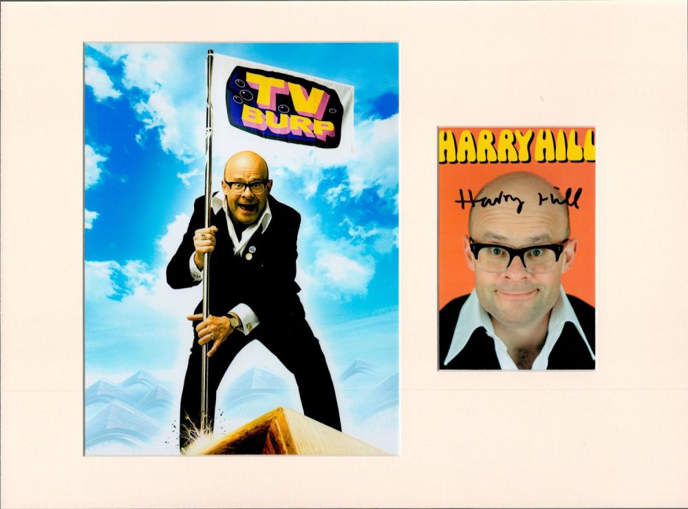 Lot 127: Harry Hill 16x12 overall mounted signature piece. Good...