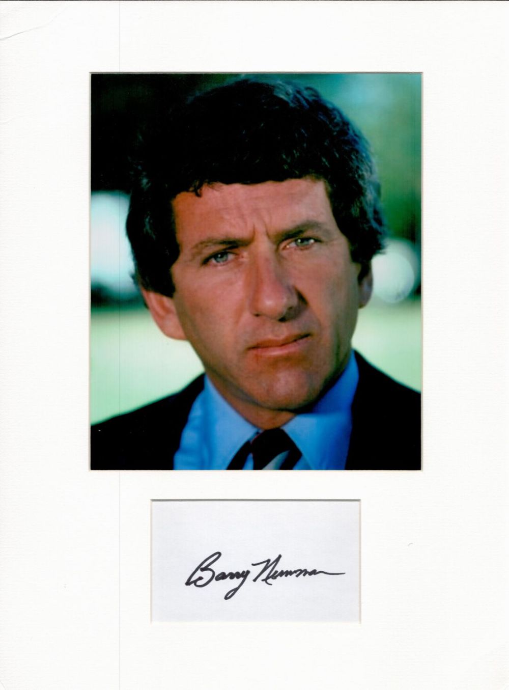 Lot 144: Barry Newman 16x12 overall Petrocelli mounted signature piece....