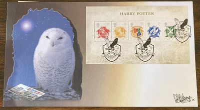 Harry Potter actress Katie Leung signed Internetstamps 2007 Official FDC. Single Vendor 