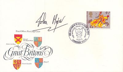 John Major signed Great Britons 1974 FDC.