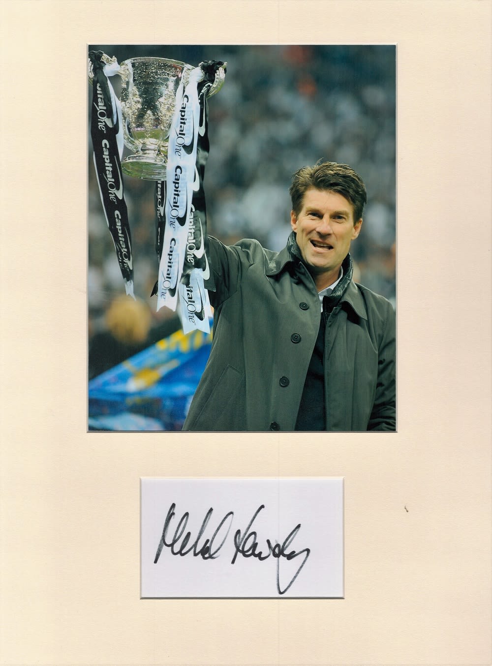 Lot 195: Football Michael Laudrup 16x12 overall Swansea City mounted...