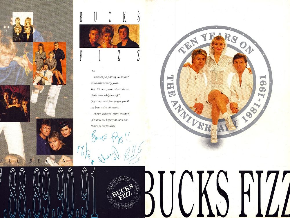 Lot 211: Mike Nolan, Cheryl Baker and Bobby Gee Signed...