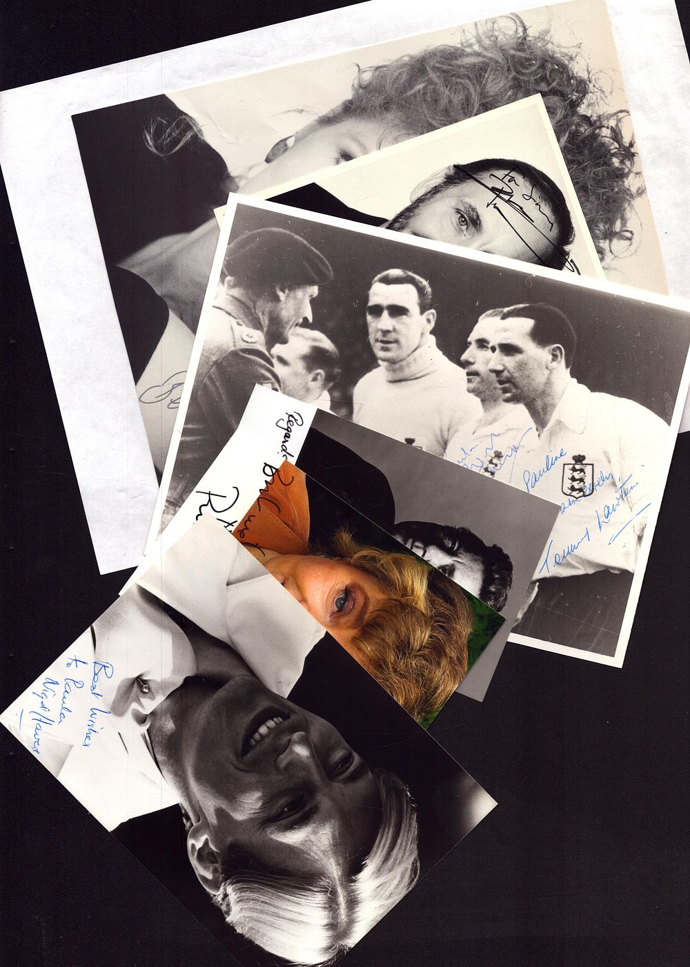 Lot 244: Entertainment collection signed, Nigel Havers, Albert Moses including...