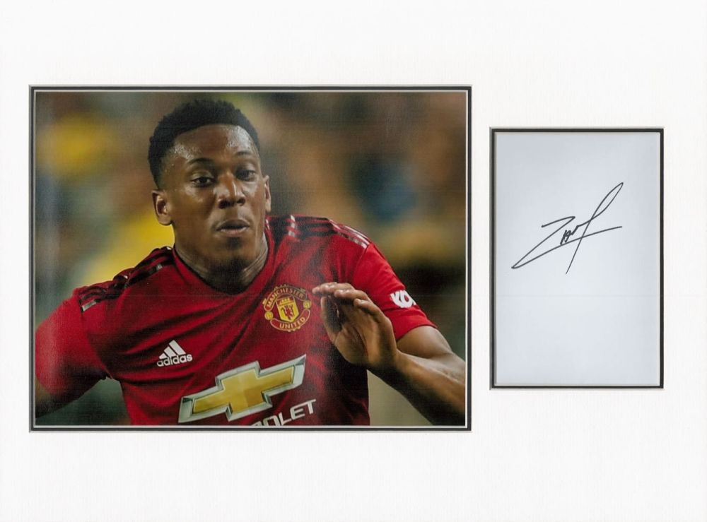 Lot 247: Football Rafael 16x12 overall Manchester United mounted signature...