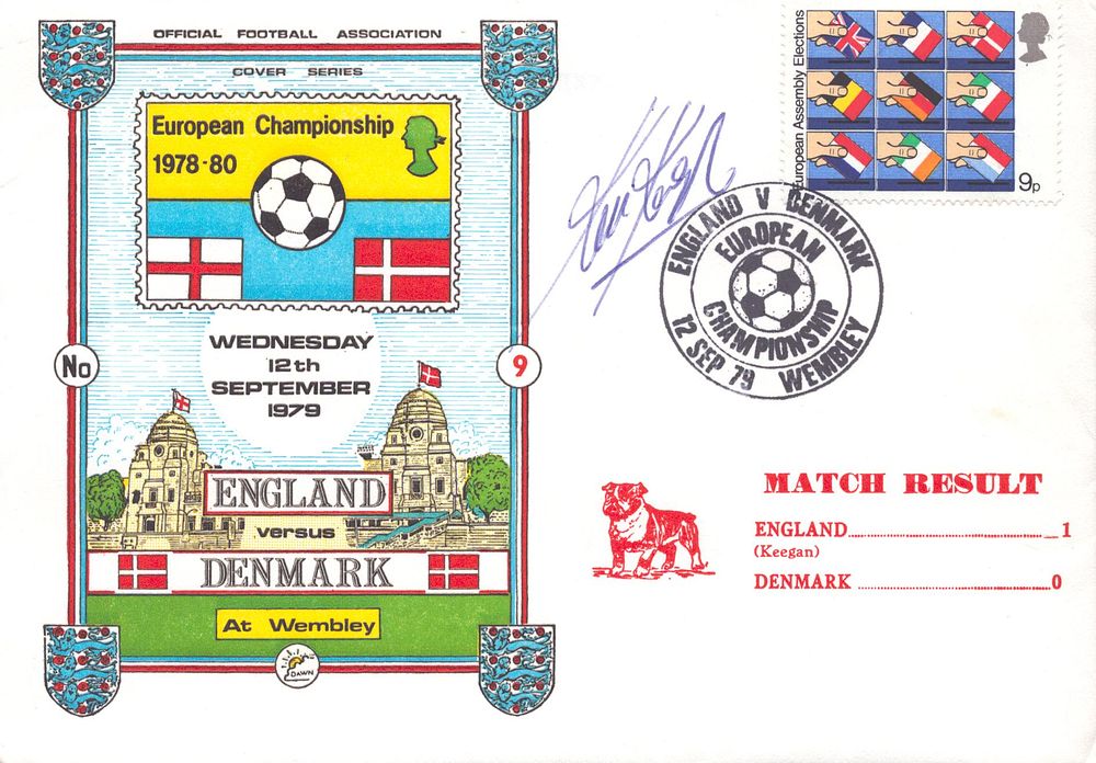 Lot 552: Kevin Keegan European Championship 1978 -1980. England v...