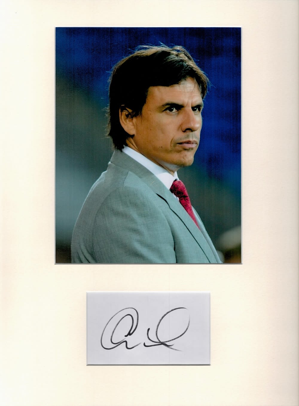 Lot 251: Football Chris Coleman 16x12 overall Wales mounted signature...